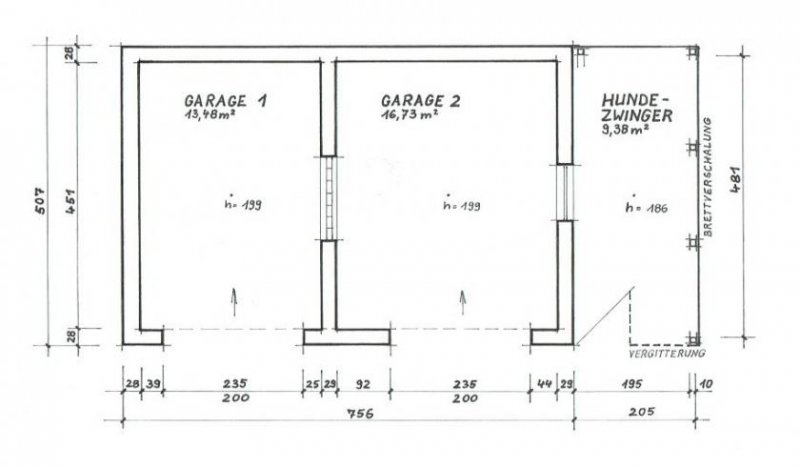 Zwickau Entkernte Doppelhaushälfte mit 2 Garagen, Tageslichtbad & Garten in ruhiger Lage! Haus kaufen