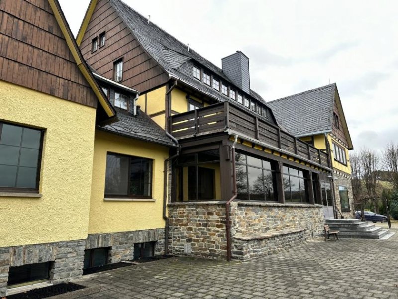 Schwarzenberg Ehem. Parkhotel mit 19 Zimmern + viele Extras + herrlicher Fernblick; Denkmalschutz Gewerbe kaufen