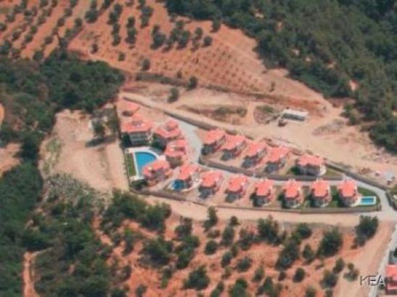 KUSADASI Neue Villen mit Meerblick. Poolanlage. Wohnzimmer mit Kamin, Badezimmer mit Whirlpool. Haus kaufen