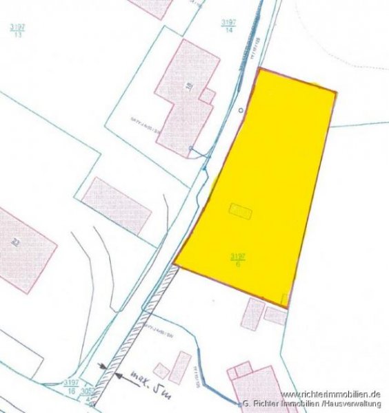 Freiberg 770 m² Bauland am Feldschlößchenweg in Freiberg Grundstück kaufen
