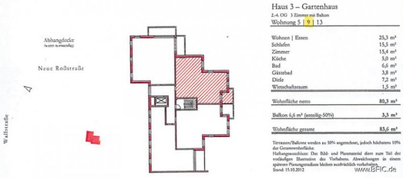 Berlin 3-Zi.-Neubau-Wohnung mit 2 Bädern, Balkon, ruhige Innenhoflage, Bestlage Mitte Wohnung kaufen