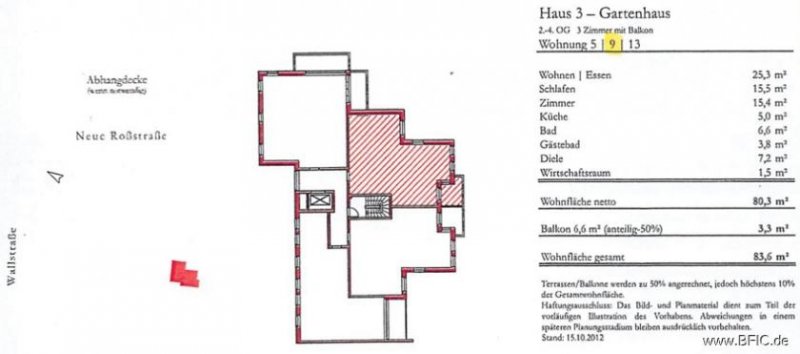 Berlin 3-Zi.-Neubau-Wohnung mit 2 Bädern, Balkon, ruhige Innenhoflage, Bestlage Mitte Wohnung kaufen