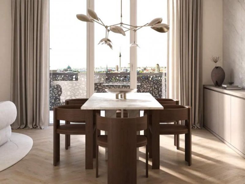 Berlin Prov.-frei: Naubau-Wohnung mit 2-Balkone Wohnung kaufen