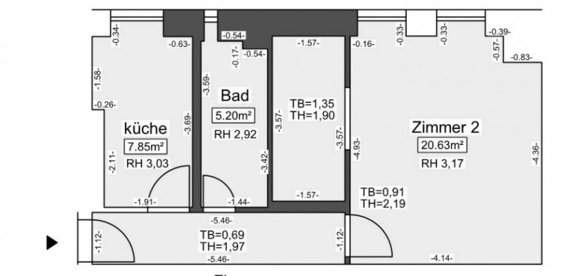 Berlin Bezugsfreie ruhige 
1-Zimmer-Altbauwohnung
in begehrter Lage Friedrichhain Wohnung kaufen
