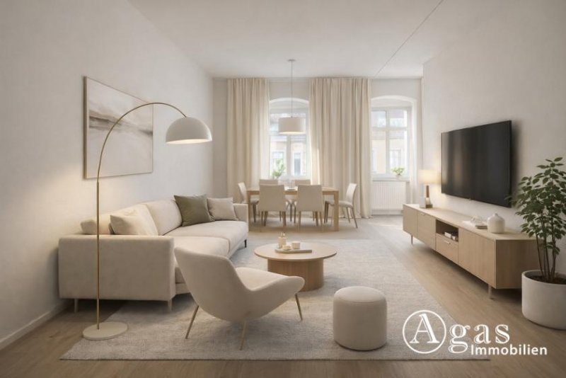 Berlin Charmante 2-Zimmer-Altbauwohnung im beliebten Prenzlauer-Berg, vermietet Wohnung kaufen