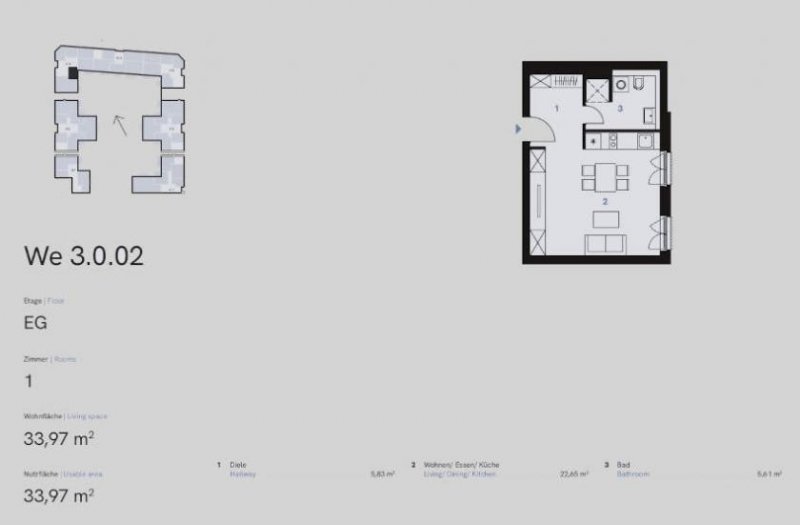 Berlin Prov.-frei: Neubau Single-Wohnung Wohnung kaufen