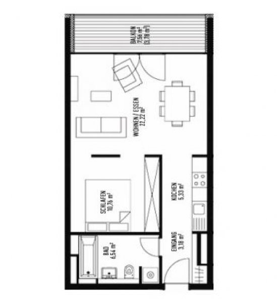 Berlin Unverbaubarer Grünblick auf den Park am Gleisdreieck (WE 3-53) Wohnung kaufen