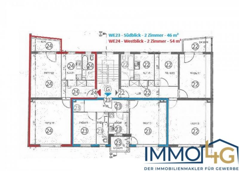 Berlin Zum KAUF: Moderne 2-Zimmer-Wohnung, 54 qm inkl. Stellplatz - mitten in Kreuzberg Wohnung kaufen