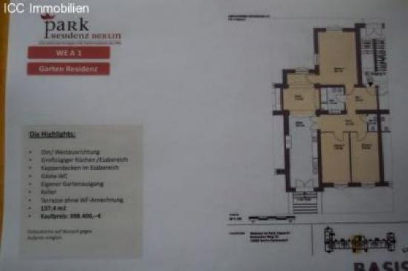 Berlin Parkresidenz Berlin Gewerbe kaufen