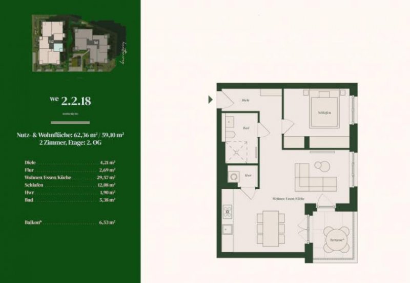 Berlin Prov.-frei: 2-Zimmer-Eigentumswohnung Wohnung kaufen