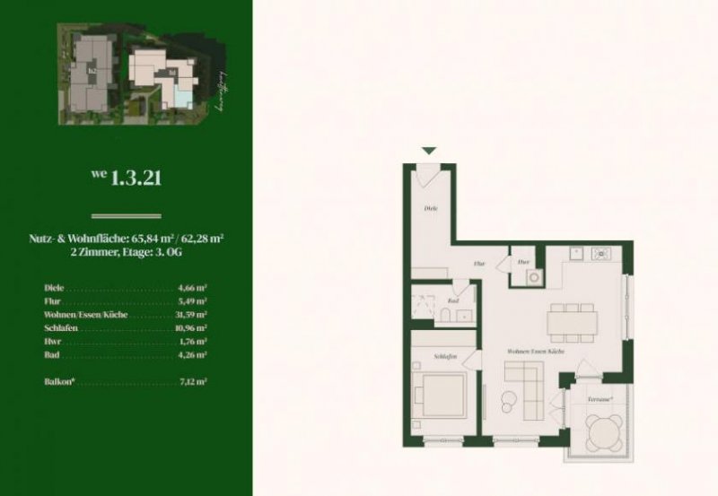 Berlin Prov.-frei: 2-Zimmer Neubau-Eigentumswohnung Wohnung kaufen