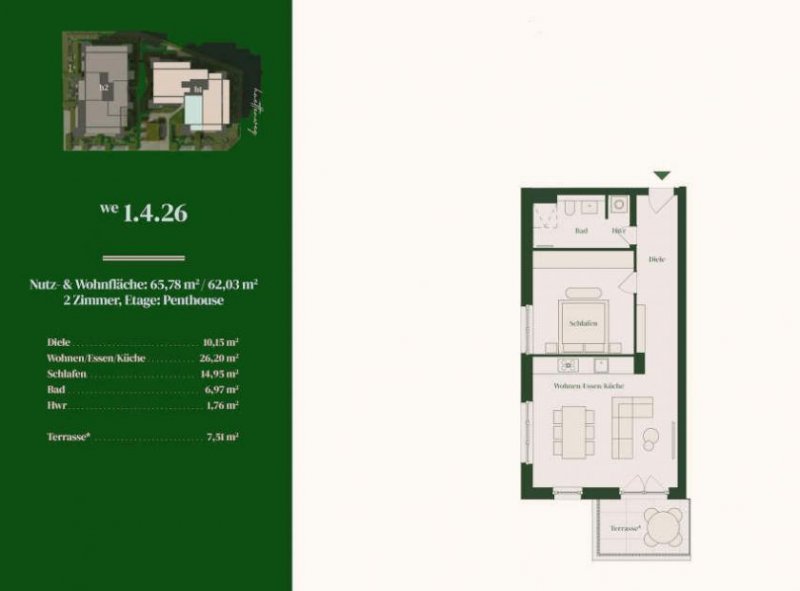 Berlin Prov.-frei: 2-Zimmer Neubau-Eigentumswohnung Wohnung kaufen