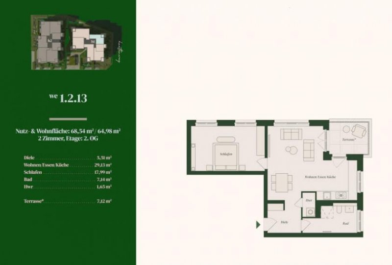 Berlin Prov.-frei: 2-Zimmer Neubau-Eigentumswohnung Wohnung kaufen