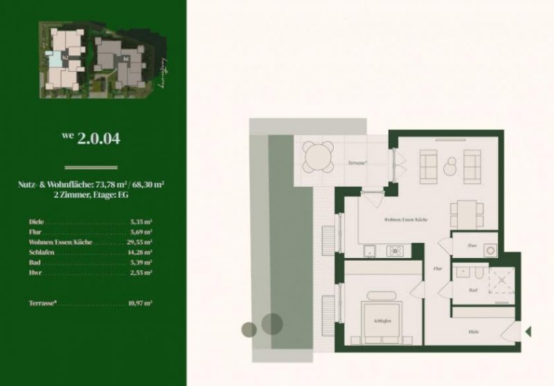 Berlin Prov.-frei: Neubau-Eigentumswohnung mit Terrasse Wohnung kaufen