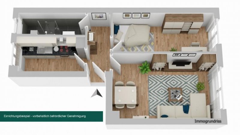 Berlin Charmante 2-Zimmer-Wohnung 
in gepflegter Wohnanlage
-bezugsfrei- Wohnung kaufen