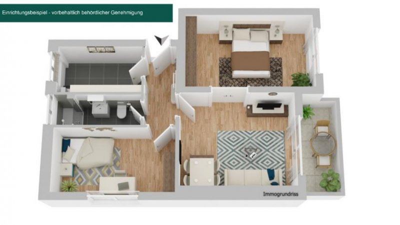 Berlin Helle 3-Zimmer-Wohnung im 3. OG 
in zentraler Lage von Schmargendorf Wohnung kaufen