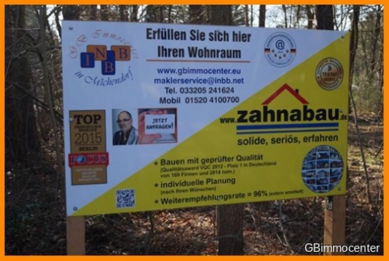 Beelitz (Landkreis Potsdam-Mittelmark) Alle Hausarten auf KLASSE Bauland möglich Grundstück kaufen