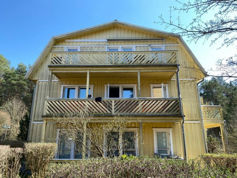 Borkwalde Erdgeschosswohnung mit 2 Terrassen und guter Rendite 4,50% sucht Investor Wohnung kaufen