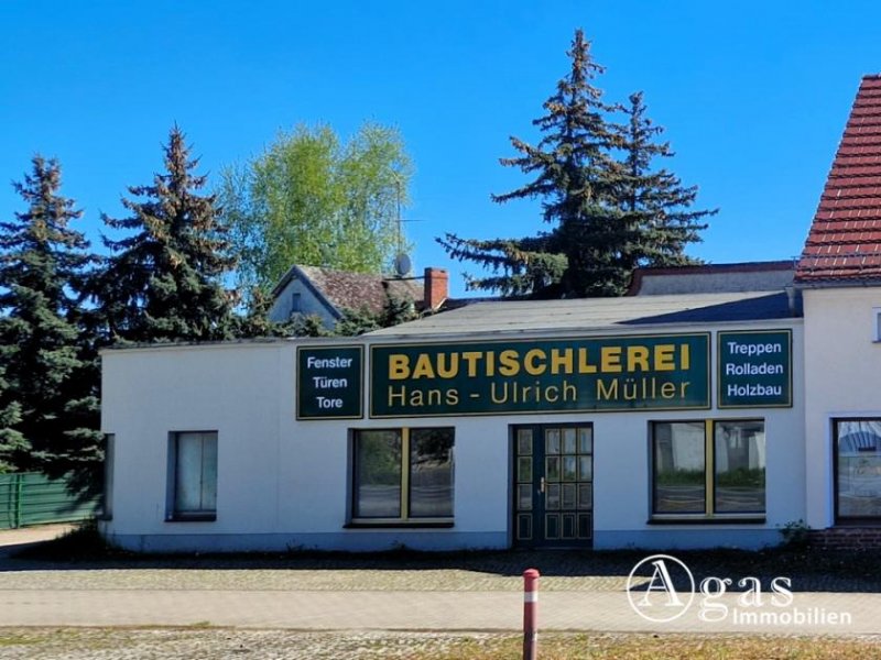 Küstriner Vorland Werkstatt / ehemalige Tischlerei in verkehrsgünstiger Lage in Manschnow Gewerbe kaufen