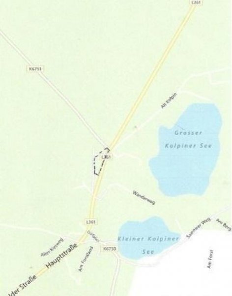 Reichenwalde 8256 m² Baugrund in Seenähe für sofortige Bebauung Grundstück kaufen