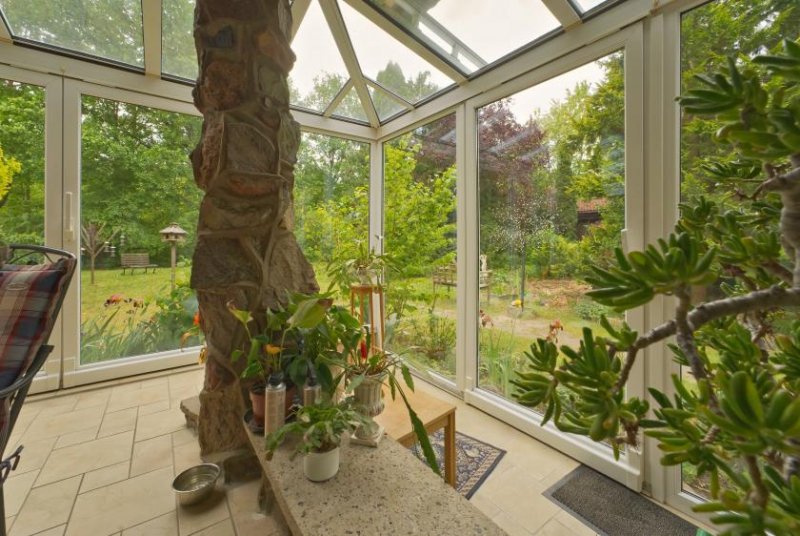 Spreenhagen Wohnen am Wasser auf 80 m² : Ihr Ruhepol mit Wintergarten, Waldnähe und privatem Bootsliegeplatz Haus kaufen