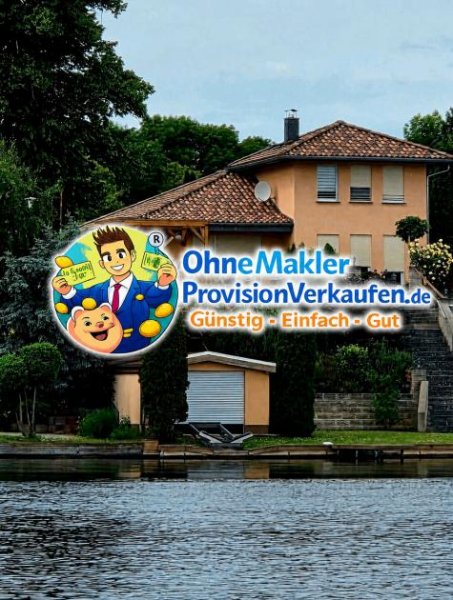 Woltersdorf (Landkreis Oder-Spree) Einzigartiges Wassergrundstück mit Haus und Bootshaus am Kalksee - OHNE MAKLER Haus kaufen