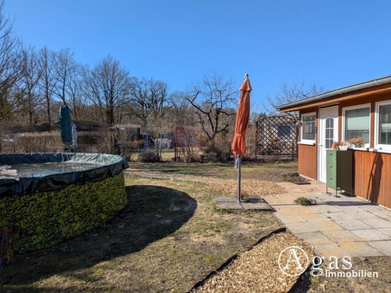 Oranienburg Charmanter Pachtgarten mit Bungalow und Pool in Oranienburg (kein Verein) Haus kaufen