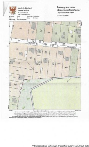 Oranienburg Wohnbaufläche mit Bungalow in Schmachtenhagen - Ost Haus kaufen