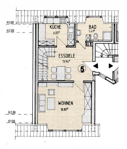 Bergfelde Attraktive Kapitalanlage vor den Toren Berlins - Vermietete Maisonettewohnung mit Stellplatz in ruhiger Wohnlage von Bergfelde