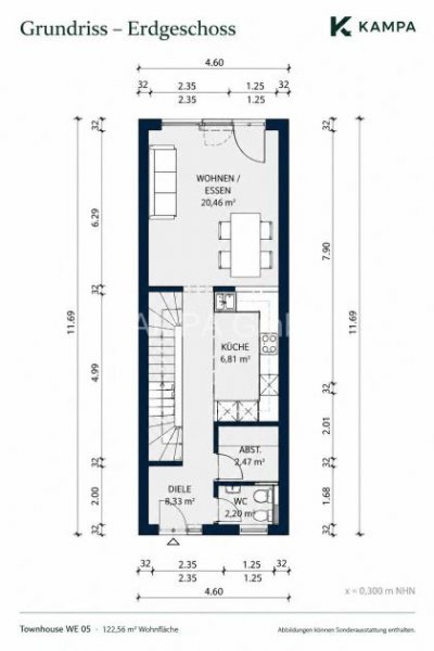 Mühlenbecker Land Modernes KfW-40-Townhouse mit PV, Speicher & Garten | Nachhaltiges Wohnen vor den Toren Berlins Haus kaufen