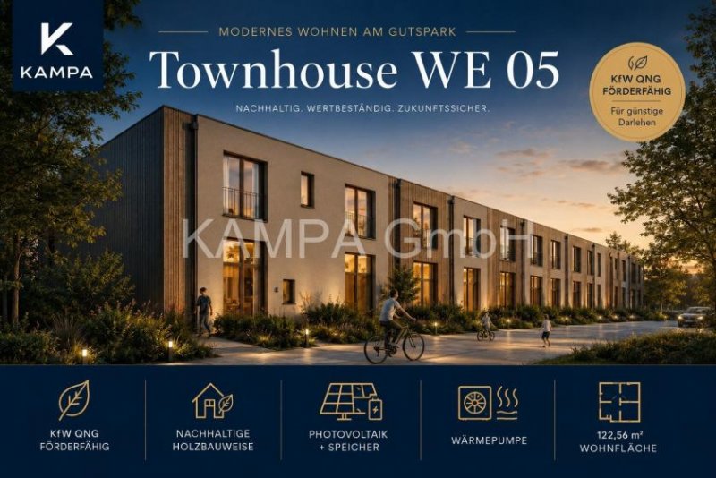 Mühlenbecker Land Modernes KfW-40-Townhouse mit PV, Speicher & Garten | Nachhaltiges Wohnen vor den Toren Berlins Haus kaufen