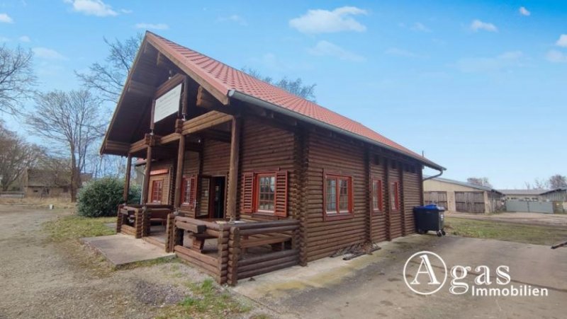 Löwenberger Land Gastronomie: Blockhaus-Imbiss im Löwenberger Land Gewerbe kaufen