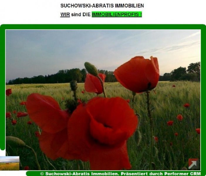 Fürstenberg/Havel *** 8 Hektar Ackerland *** größerenteils zusammenhängend Grundstück kaufen