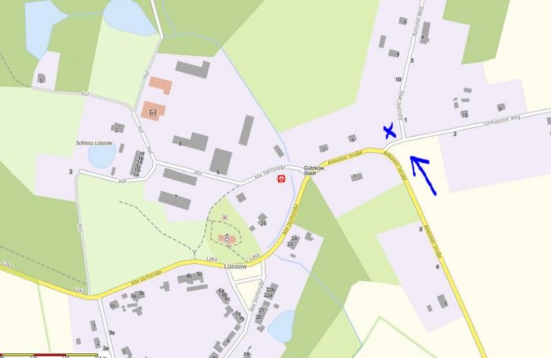 Lüssow (Landkreis Vorpommern-Greifswald) Bauträgerfreies noch zu teilendes ca. 770m² großes Grundstück in Ostseenähe Grundstück kaufen