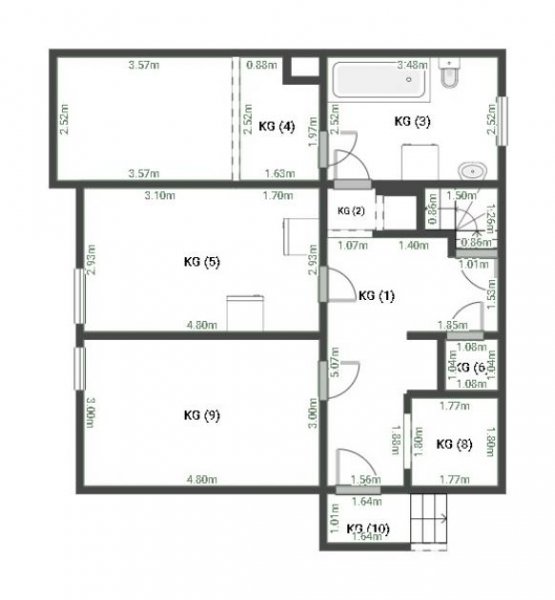 Lalendorf Saniertes Wohnhaus mit 5 Zimmer, Vollkeller, 2 Bäder, Garage, Nebengelass & viel Land, im LK Rostock Haus kaufen