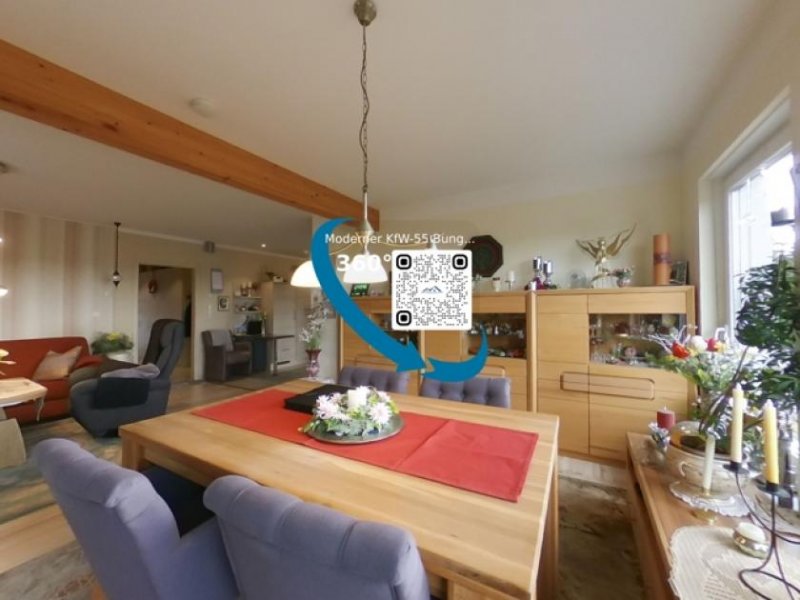 Friedrichsruhe Moderner KfW-55 Bungalow mit großem Grundstück und Photovoltaik in Obere Warnow Haus kaufen