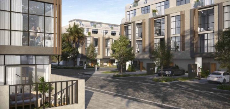Khalifa City Reportage Village Abu Dhabi - Exklusive Townhouses mit privatem Pool in Khalifa City Haus kaufen