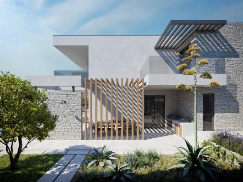 Split Luxuriöse Villa mit Panoramablick auf die Bucht von Kaštela Haus kaufen