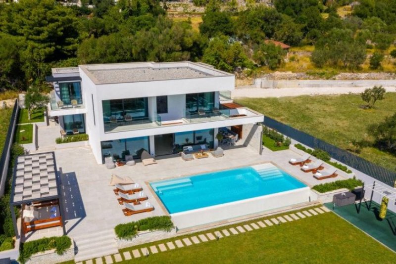 Split Luxuriöse Villa mit Panoramablick auf die Bucht von Kaštela Haus kaufen