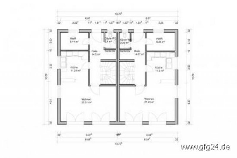 Escheburg Escheburg: Wohnen am Biotop DHH-Neubau 115/125 m² mit Grundstück Haus kaufen
