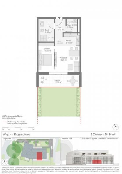 Hamburg Hochwertige Neubau Erdgeschoss-Wohnung in Poppenbüttel KfW55 Wohnung kaufen