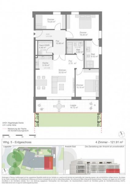 Hamburg Hochwertige Neubau Erdgeschoss-Wohnung in Poppenbüttel KfW55 Wohnung kaufen