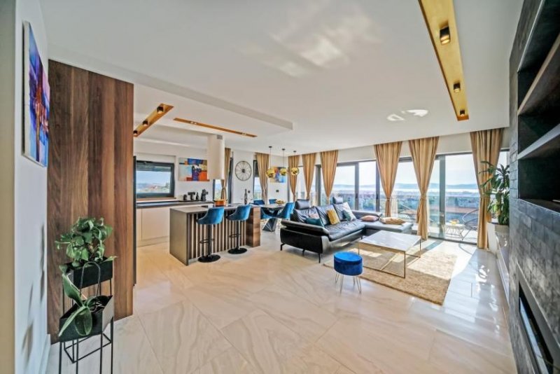 Zadar Villa mit Blick auf den Archipel von Zadar Haus kaufen