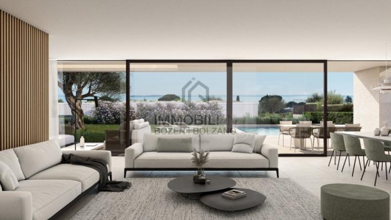 Moniga del Garda Villa Acacia: Wunderschöne und neue Villa am Gardasee zu verkaufen Haus kaufen