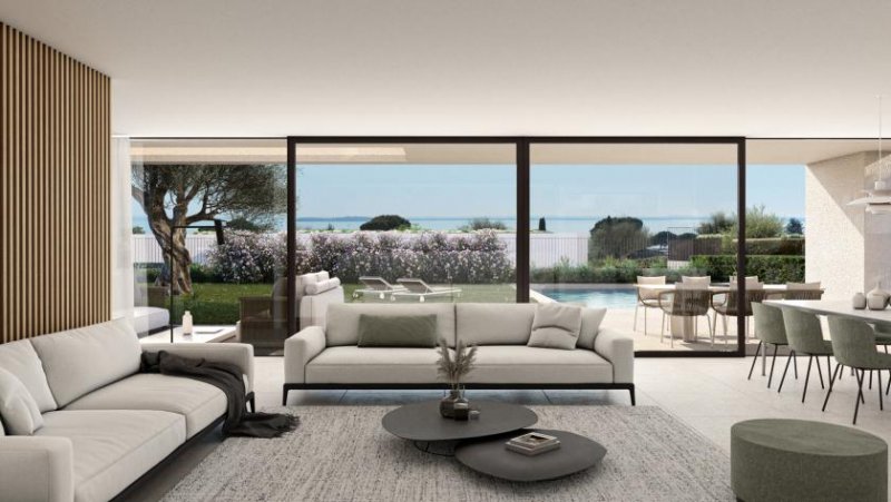 Moniga del Garda Villa Acacia: Wunderschöne und neue Villa am Gardasee zu verkaufen Haus kaufen