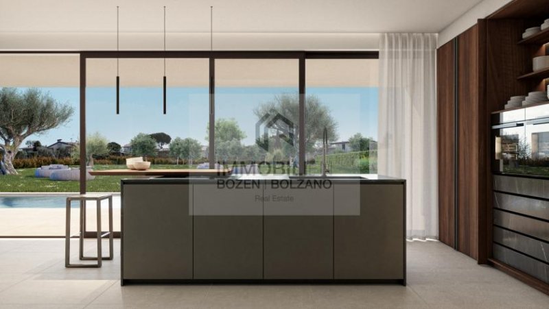 Moniga del Garda Villa Olivo: Einzigartige und neue Villa am Gardasee zu verkaufen Haus kaufen