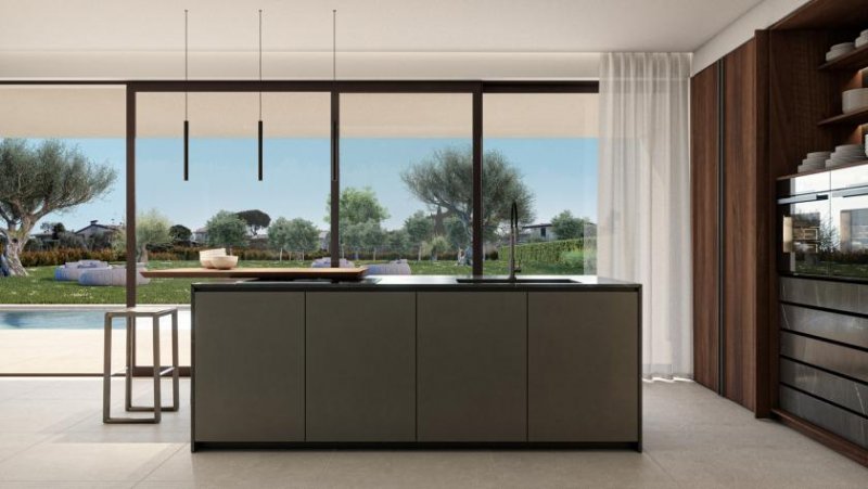Moniga del Garda Villa Olivo: Einzigartige und neue Villa am Gardasee zu verkaufen Haus kaufen
