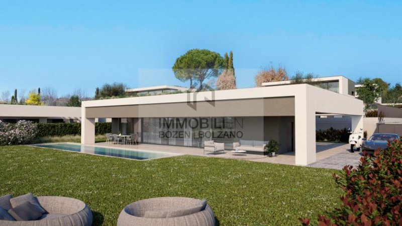 Moniga del Garda Villa Olivo: Einzigartige und neue Villa am Gardasee zu verkaufen Haus kaufen
