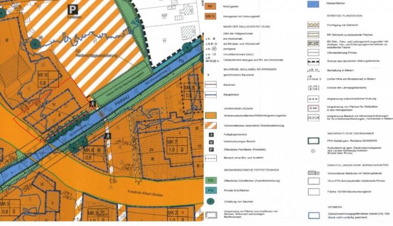 Pinneberg 2.183 M² KERNGEBIET IM ZENTRUM VON PINNEBERG – GRZ 0,8 – BGF > 3.500 M² REALISIERBAR! Grundstück kaufen