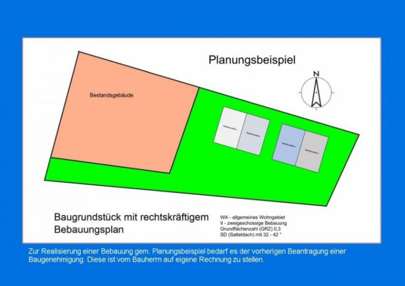 Hohenlockstedt Baugrundstück in Hohenlockstedt 






















Grundstück Höhenlockstedt zu verkaufen: WA - II - GRZ 0,3  